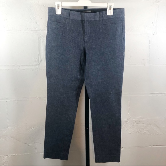 Banana Republic Sloan Chambray Ankle Pants - Picture 4 of 10